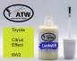 Preview: Toyota, Citrus Effect, 6W2: 20ml Lackstift, von ATW Autoteile West.